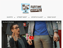 Tablet Screenshot of funtimeinternet.com